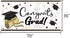 JOYIN Graduation Party Supplies Set with 18 Pcs Plastic Cups, 18 Pcs 9" Plates, 36 Pcs 6.5"X6.5" Napkins, Tablecover (54"x72") and Banner (36"x70")