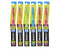 Reach Crystal Clean Firm Adult Toothbrush, 1 Each, Colors May Vary, 6 Piece