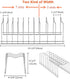 SANNO Pan Pot Lid Holder Rack ,Cabinet Drawer Organization Holder Kitchen Pot Lid Rack Holder Organizer Kitchen Plate Storage Organizer and Drying Rack, Pantry 2 pack