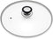 Glass Lid for Frying Pan, Fry Pan, Skillet, Pan Lid with Handle Coated in Silicone Ring,12"/30cm, Clear