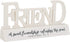 Dicksons Friend Friendship Refreshes The Soul Proverbs 27 Resin Stone Tabletop Word Plaque