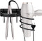 Hair Dryer Holder Wall Mount, Bathroom & Bedroom Hair Care Styling Tools Organizer for Flat Iron, Curling Wand, Hair Straightener