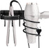 Hair Dryer Holder Wall Mount, Bathroom & Bedroom Hair Care Styling Tools Organizer for Flat Iron, Curling Wand, Hair Straightener