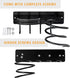 Hair Dryer Holder Wall Mount, Bathroom & Bedroom Hair Care Styling Tools Organizer for Flat Iron, Curling Wand, Hair Straightener