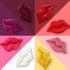 Ashler 3D Lips Throw Pillows Smooth Soft Velvet Insert Included Cushion for Couch Bed Living Room, New Red, 20 X 11 inches