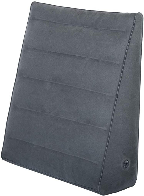Inflatable Wedge Pillow - Lightweight and Portable, Fast Inflating/Deflation Through The Valve, Suitable for Travel/ Inflatable Portable Bed Wedge 23.6" x 22" x 7"