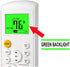 Replacement Remote Control for Midea MRCOOL FRIMEC Klimaire AC Air Conditioner RG57B1/BGE RG57B2/BGE RG57B/BGE RG57/BGE RG57A/BGE RG57A6/BGEF RG57A7/BGEF RG57A6/BGEFU1 RG57E1/BGEU1 RG57H3/BGEFU1
