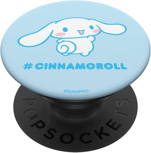 Sanrio Cinnamoroll Hashtag PopSockets PopGrip: Swappable Grip for Phones & Tablets