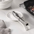 DOWAN Spoon Rest, White Spoon Holder for Stove Top, Owl Spoon Rest for Kitchen Counter, Farmhouse Kitchen Decor and Accessories, Set of 2