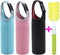 Kvvdi 3 Pack 16 oz - 21 oz Neoprene Water Bottle Sleeve 16.9oz Portable Bottle Cooler Cover Holder Strap for Outdoor