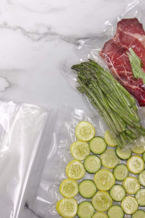 Nesco RA26862 50-Count Sealer Bags (11" X 16"), 11" X 15.75", Clear