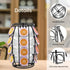 Allhercom K Cup Holder Carousel K Cups Coffee Pod Holder Storage for Counter Kcup Organizer, Hold 20 Coffee Pods, Black
