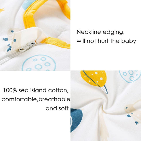 ZIGJOY Baby Swaddle Blanket Easy Adjustable Infant Swaddles Sleep Sack 100% Cotton Comfortable, Safe and Soft for Boy Girl 6-12 Months Babies (Dinosaur Pattern)