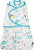 ZIGJOY Baby Swaddle Blanket Easy Adjustable Infant Swaddles Sleep Sack 100% Cotton Comfortable, Safe and Soft for Boy Girl 6-12 Months Babies (Dinosaur Pattern)