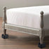 BTSD-home 3 Inch Heavy Duty Bed Risers Adjustable Bed Lifts Fits to All Wheels of Furniture, Sofa, Table and Couch 4 Pack