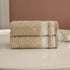 YiLUOMO Super Soft Hand Towels Set of 2, 100% Cotton Highly Absorbent Bath Hand Towel for Bathroom 13 X 29 Inch(Beige)