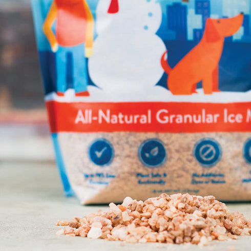 REDMOND Ice Slicer - Ice Melt Salt, Kid & Pet Safe Deicer, All-Natural Granular Ice Melt (10 LB)