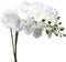 U'Artlines 38 Inch Artificial Butterfly Orchids Branches 4PCS Greenery Plants for Home Decoration(4pcs White)
