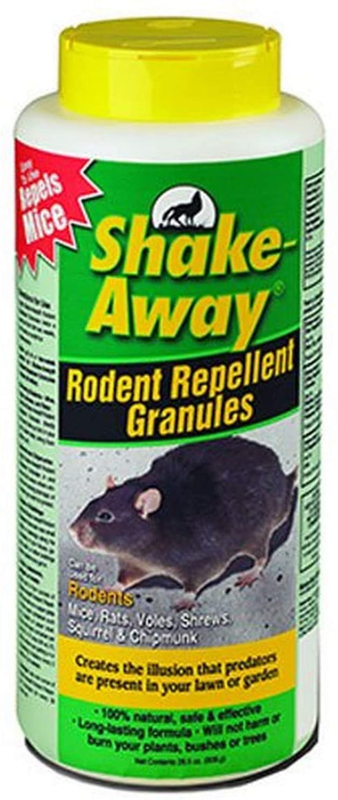 Shake Away 2853338 Rodent Repellent Granules, 28-1/2-Ounce