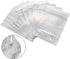 Kingrol 150 Pack 5 x 7.8 Inch Aluminium Foil Stand Up Food Pouches Bags with Resealable Lock Seal Zipper, Heat Sealable Packaging Bags for Jewelry, Screw, Food Storage