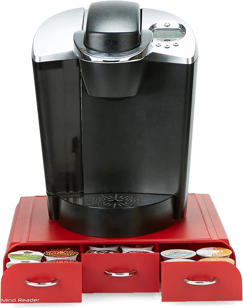 Mind Reader REDCUP Coffee pod Drawer, One Size, Red 2