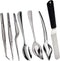 Tangoowal High Quality Culinary Specialty Tools,Professional Chef Plating Kit, 7 Piece, Stainless Steel