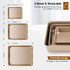 Amagabeli Tray for Oven Baking 9/11/13 Inch Cookie Sheets for Baking Baking Sheets for Oven Roasting Pan Barbeque Grill Pan Jelly Roll Pan
