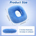 Ear Pillow Piercing Donut Side Pillow with A Hole-Ear Inflammation Pain Relief Ear Cushions for Sleeping