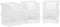 Akro-Mils 08212SCLAR 30210 AkroBins Plastic Storage Bin Hanging Stacking Containers, (5-Inch x 4-Inch x 3-Inch), Clear, 6-Pack