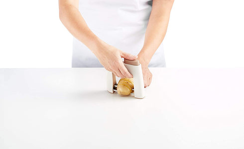 Lekue Hasselback Cutter, Regular Size, Terracotta