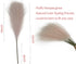 RIACHROW Faux Pampas Grass Decor Small (10Pcs 25 Inches) Artificial Pampas Grass Decor Fluffy for Home Wedding Decor Flower Arrangement and Vase Fillings (Pink)