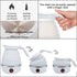 Travel Foldable Electric Kettle, Food Grade Silicone Portable Collapsible Electric Kettle for Boiling Water with Dual Voltage, 600ML, 110/220V, US Plug