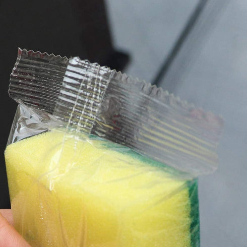 GUINIFAO Sponge Individually Wrapped?Kitchen Dishwashing Sponge Scouring Pad Dishcloth Suitable for Travel Apartments Set of 24 PCS