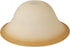 Giluta Floor Lamp Glass Shade Replacement Globe -Fitting Opening 1.625" Elegant Style Small Light Fixture Shade, Height: 4.2 inch, Width: 9.5 inch. Lipless