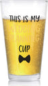 This Is My Wedding Planning Cup Stemless Wine Glass and Beer Glass Set, Wedding Gifts, Engagement Gift Set for Newlywed New couple Her Him Fiancee Fiance Bride Lovers Friends Women Men, 12Oz