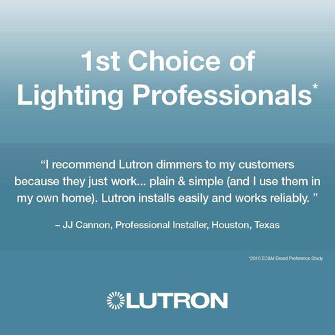 Lutron Toggler LED+ Dimmer Switch | 150-Watt, Single-Pole/3-Way | TGCL-153PH-LA | Light Almond