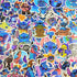 Stitch Caroon Stickers(60pcs) Waterproof Vinyl for Waterbottle Laptop Luggage Car Motorcycle Bicycle Fridge DIY Styling Vinyl Home