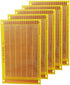 YUNGUI 5PCS Perf Board Stripboard,9X15cm Copper Circuit Board Single Sided PCB Board Breadboard For DIY Arduino Soldering and Electronic Experiment