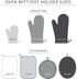 KitchenAid Asteroid Mini Oven Mitt, 5.5"x8", Buttercup 2 Count