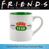 Silver Buffalo Friends Central Perk Doodle Logo Ceramic Coffee Mug, 14 Ounces