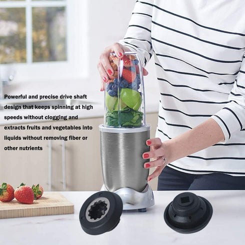 Drive Socket Kit Suitable for RX 1700W Blender Juicer Mixer Professional Base Gear Replacement Accessories Metal & Plastic (4Packs)