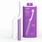 Quip Kids Electric Toothbrush - Sonic Toothbrush with Small Brush Head, Travel Cover & Mirror Mount, Soft Bristles, Timer, and Rubber Handle - Purple