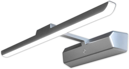 Westek BL-PL16-N Wireless Battery Operated LED Picture Light with Remote, Dimmable, 16 in, Satin Nickel