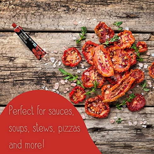 Amore Vegan Sun Dried Tomato Paste In A Tube - Non GMO Certified and Made In Italy (Pack of 1)