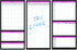 Dry Erase Workout Calendar Planner - Pink Workout Planner for Women with a Fitness Calendar, Exercises, Goals, Fitness Planner Notes Section and More. Workout Whiteboard