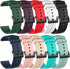 Chofit 10 Pack Silicone Bands Compatible with Amazfit GTS/GTS2/ GTS 3/GTS 2e/GTS 2 mini/GTS 4 mini/GTS 4, 20MM Band Replacement Quick Release Watch Straps for Amazfit Bip U Pro/Bip/Bip Lite/Bip S/Bip S lite/Bip U/Bip 3/Bip 3 Pro