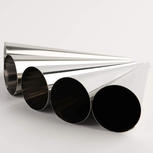 Cream Horn Molds Stainless Steel Cone Tubular Shaped Mold for Cannoli Tubes Croissant (cream cone)