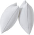 Qeils 18 x 18 Pillow Inserts Set of 2 White Throw Pillow Inserts with Soft Polyester Cover - Rectangle Square Interior Sofa Pillow Inserts Decorative Pillow Insert White Couch Pillow