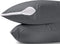 Utopia Bedding Waterproof Pillow Protector Zippered Pillow Encasement Jersey - 20 x 28 Inches - (Pack of 2, Queen, Grey)