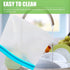 Reusable Food Storage Bags - 20 Pack BPA Free Freezer Bags (4 Reusable Ziplock Bags + 8 Reusable Sandwich Bags + 8 Kids Snack Bags), Super Thick, Leak Proof Resealable Silicone Bags for Meat Fruit